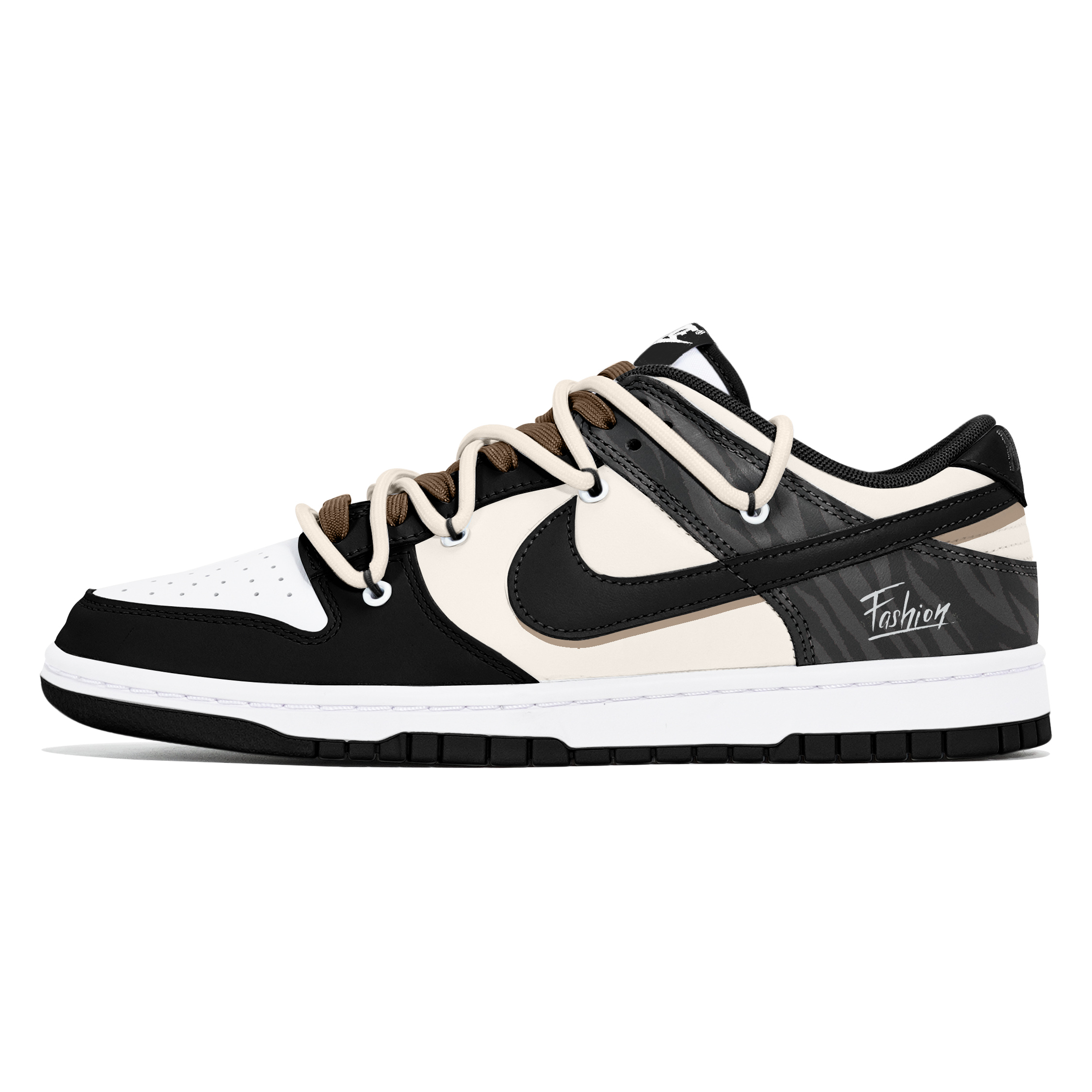 

Nike Кроссовки для скейтбординга Dunk, износостойкие, низкие, мужские, черные