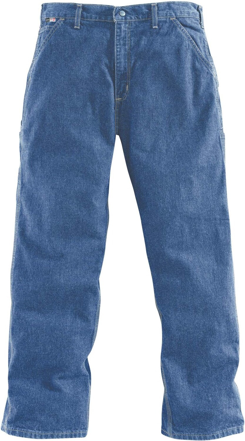 

Джинсы Flame-Resistant (FR) Signature Denim Dungarees Carhartt, цвет Classic Dark