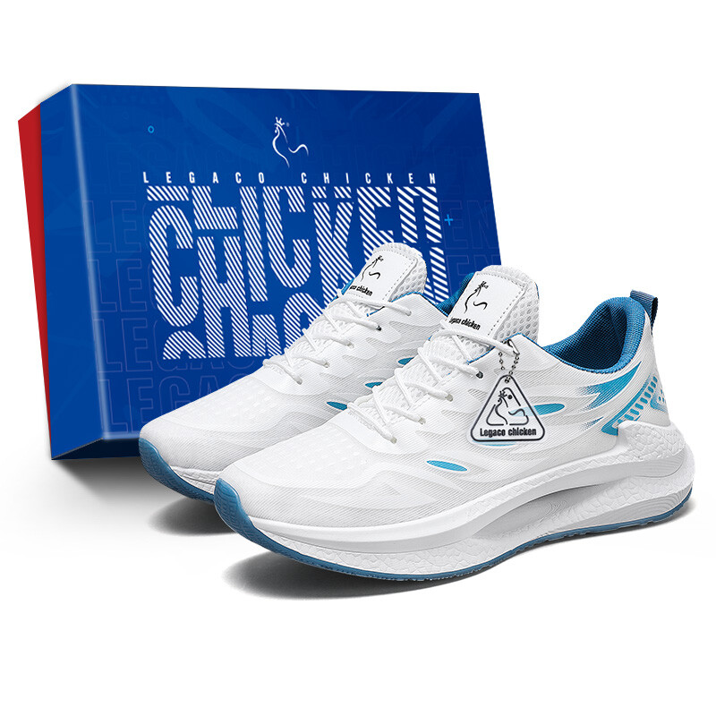 

Кроссовки Legaco chicken Lifestyle Shoes Men Low-top, белый/серый