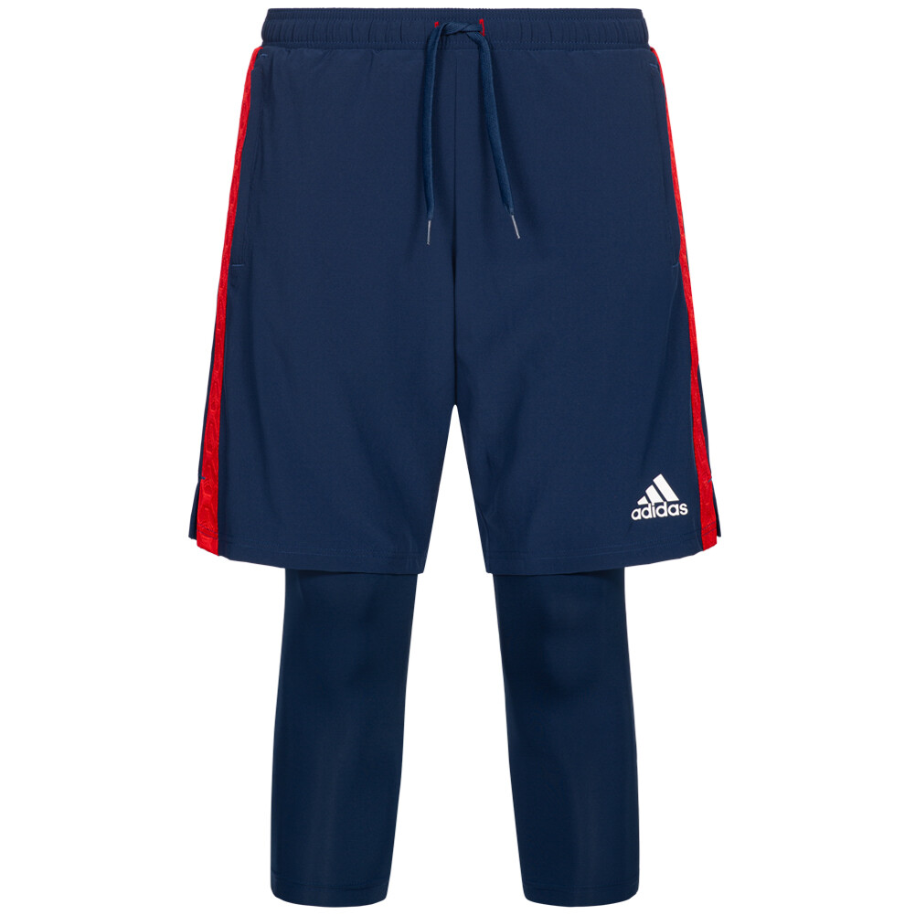 

Мужские компрессионные шорты для тренинга Adidas Tango 2 в 1