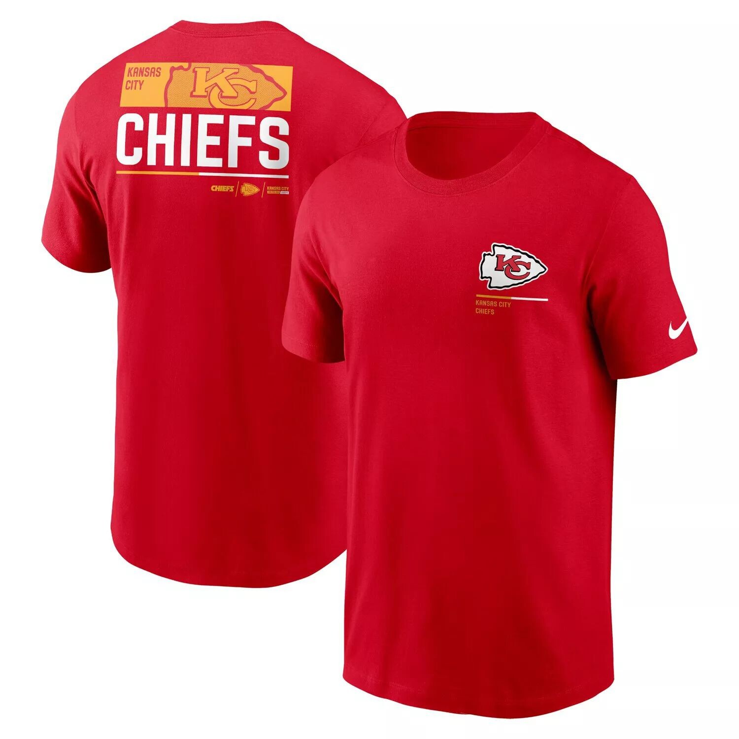 

Мужская красная футболка Kansas City Chiefs Team Incline Nike