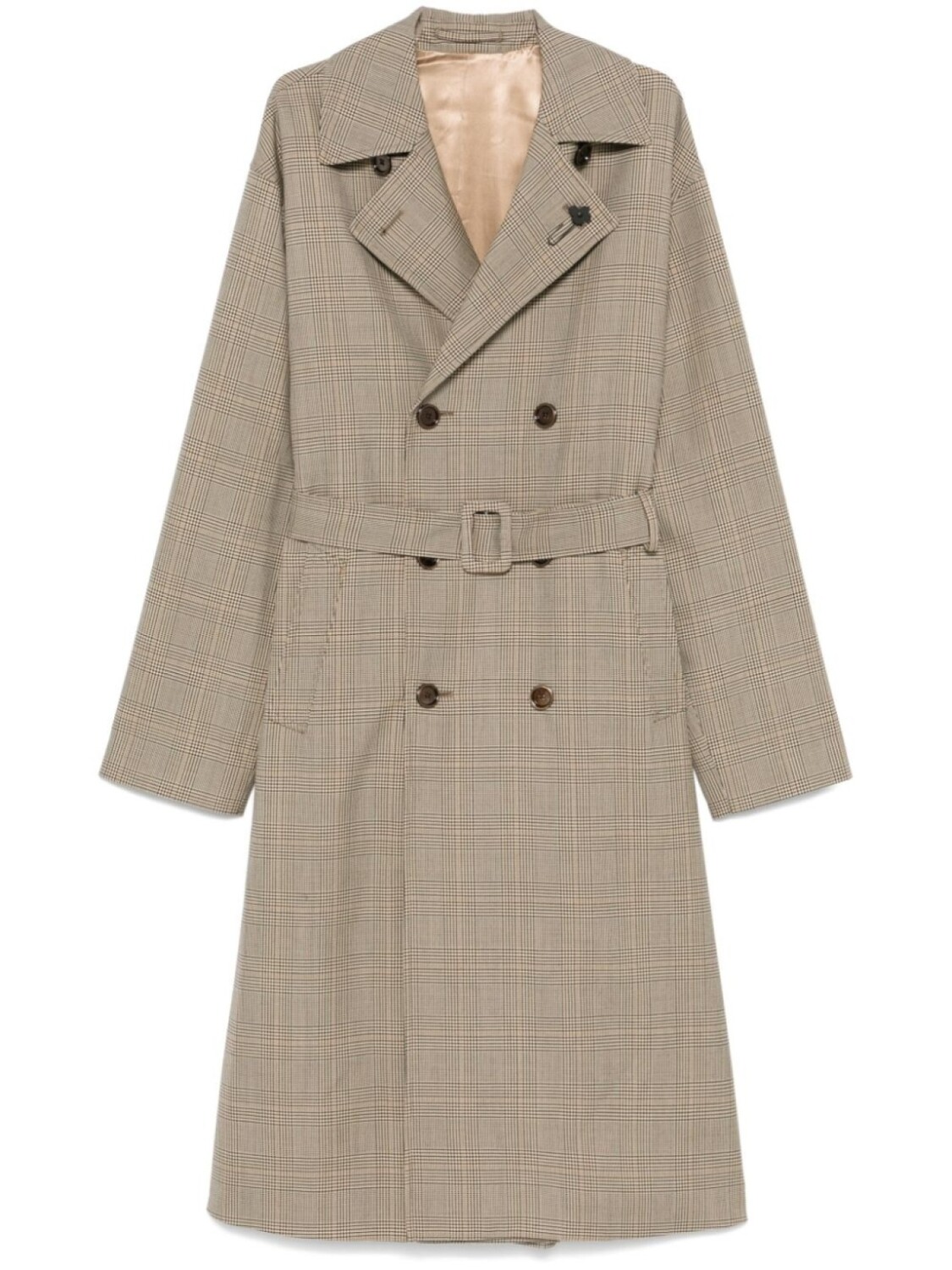 

Lardini пальто Ivadriel, нейтральный цвет