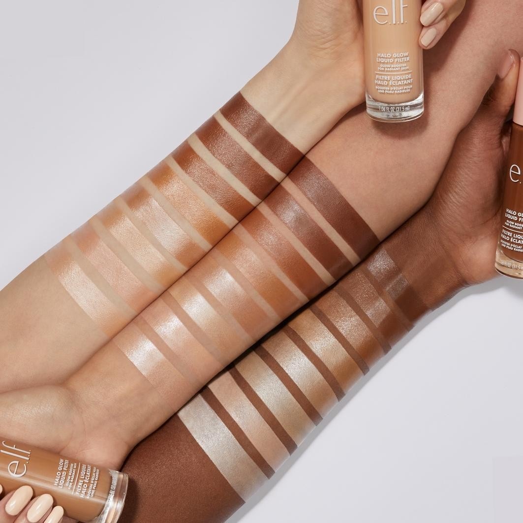 Тональный крем для лица halo glow liquid filter Elf Cosmetics, 5 - medium/tan, объем 31.5 мл — фото 3