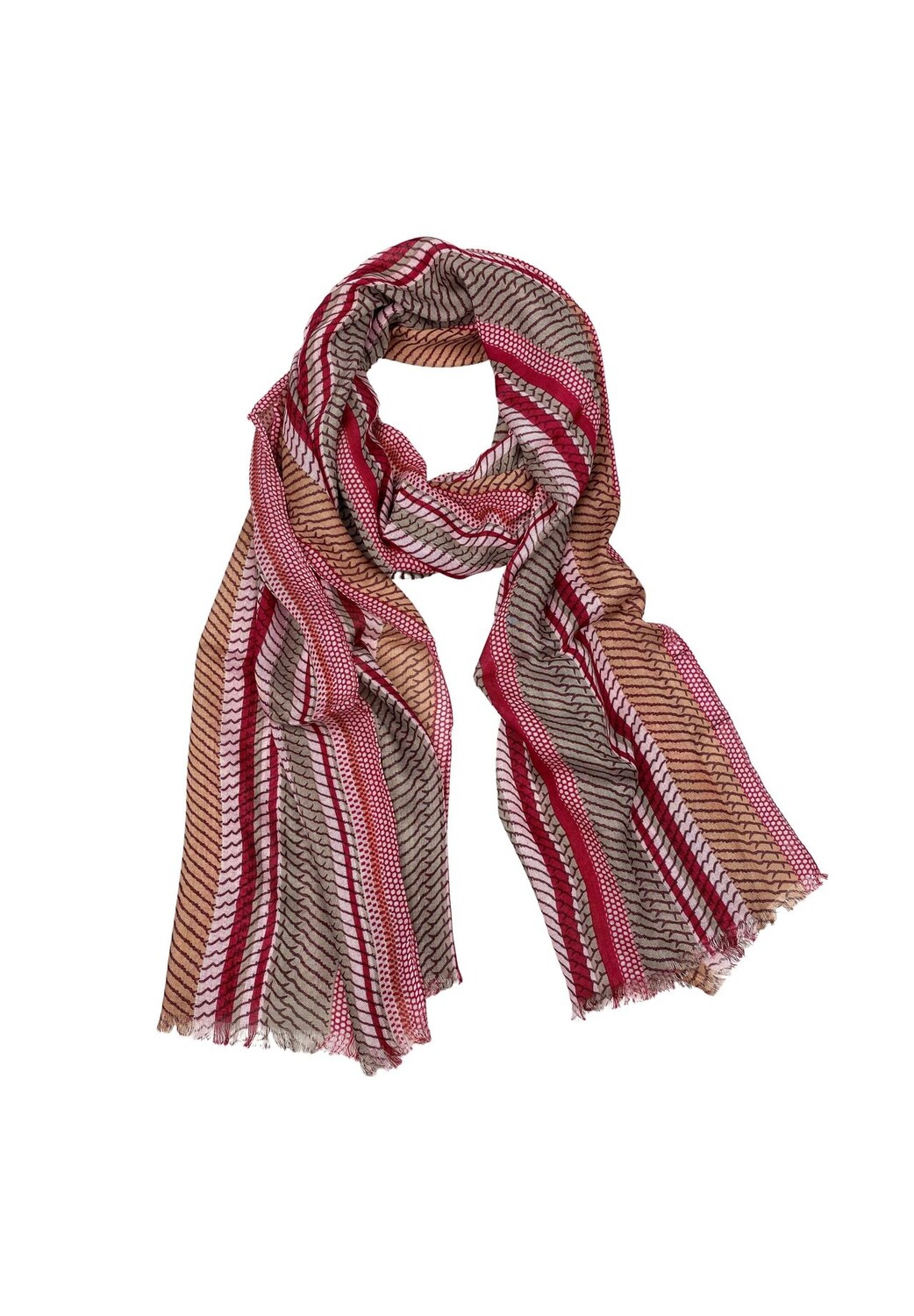 

Шарф Lenni из веганского материала Collezione alessandro, красный