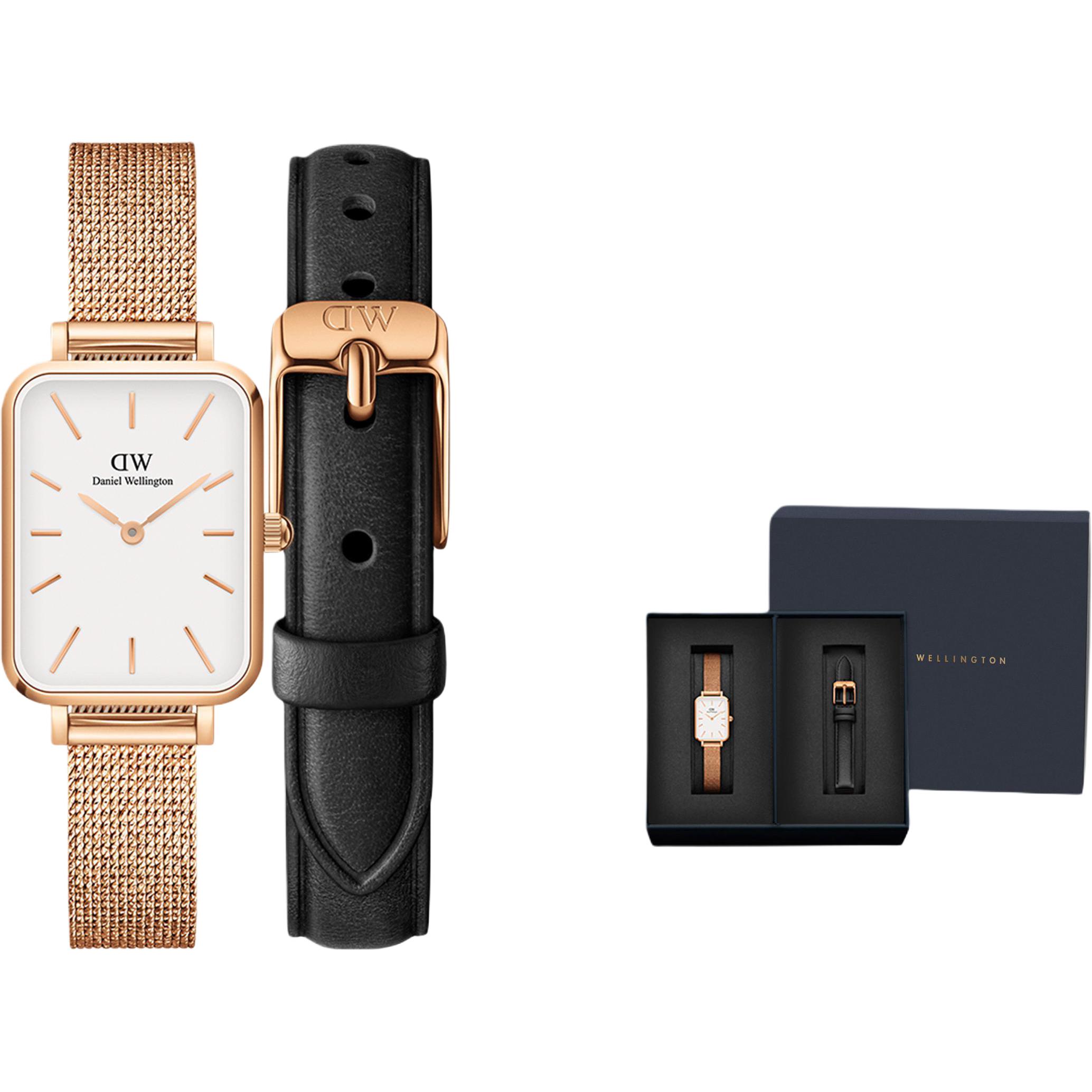 

DW/DanielWellington Часы Daniel Wellington QUADRO Collection Wrist Watch Quartz Movement White Dial Women's Watch