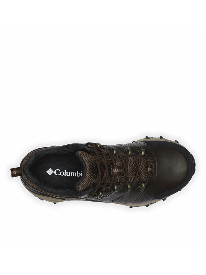 Женские ботинки Columbia Peakfreak II OutDry спортивные водонепроницаемые, черно-коричневый — фото 3