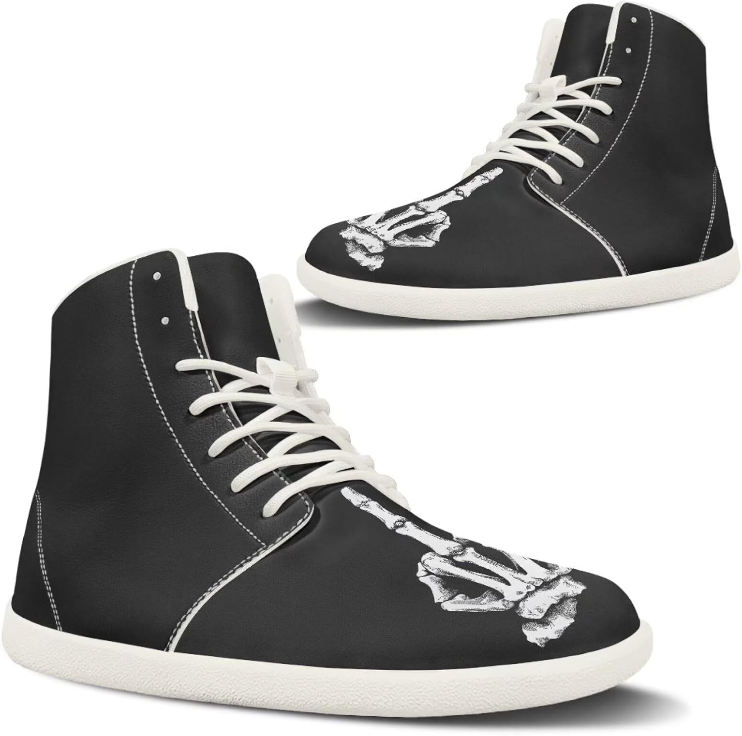 

Мужские кроссовки для хайкинга с принтом «Огненная машина», спортивная обувь для улицы, треккинга и бега по тропам, белая подошва Pugasmiru