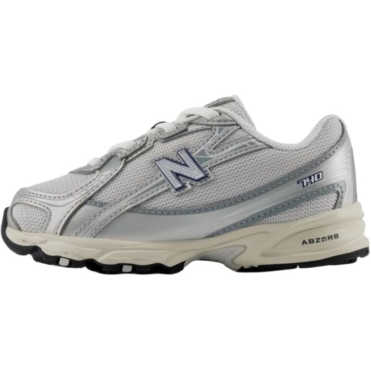 

New Balance Дышащие низкие кроссовки NB 740 White для малышей
