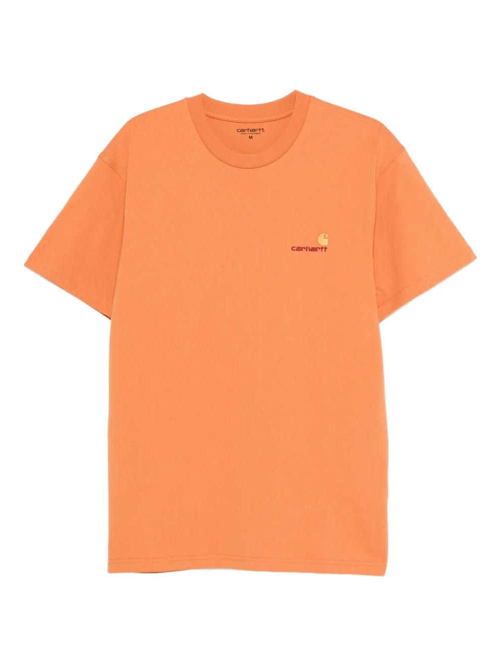 

Футболка с вышитым логотипом CARHARTT WIP, оранжевый