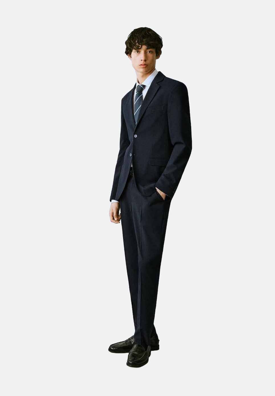 

Куртка DAVID elegante Mango Kids, темно-синий