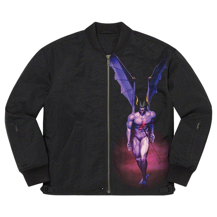 

Куртка Supreme x Yohji Yamamoto x TEKKEN Nylon Bomber Jacket, Black