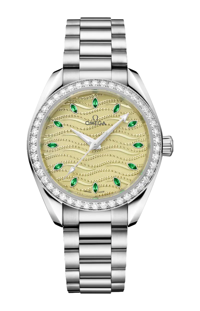 

Seamaster aqua terra 150м 34 мм, canopus gold на canopus gold - 220.55.34.20.60.002 OMEGA