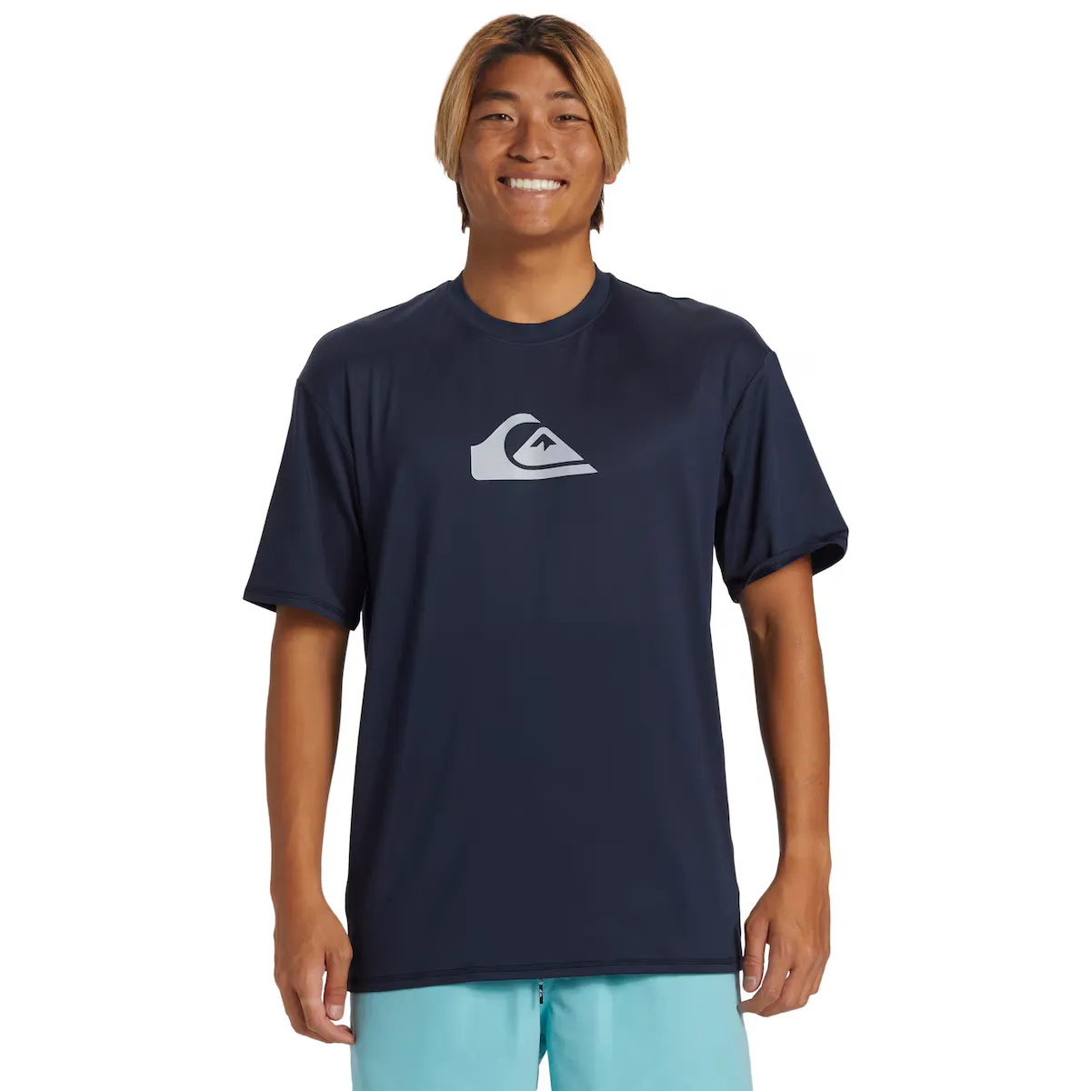 

Мужская повседневная футболка для серфинга Quiksilver, темно-синий