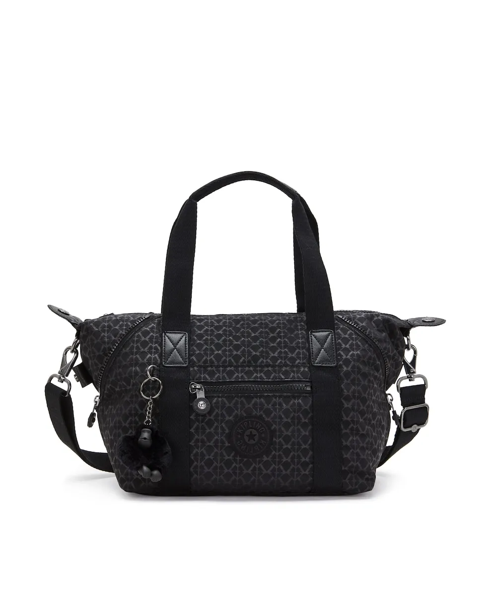 

Сумка через плечо Art Mini Small Multi-Position с черным принтом Kipling, черный