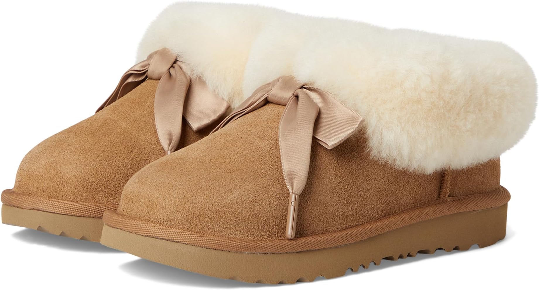 

Тапочки UGG Kids Bailey Slippers, цвет Chestnut