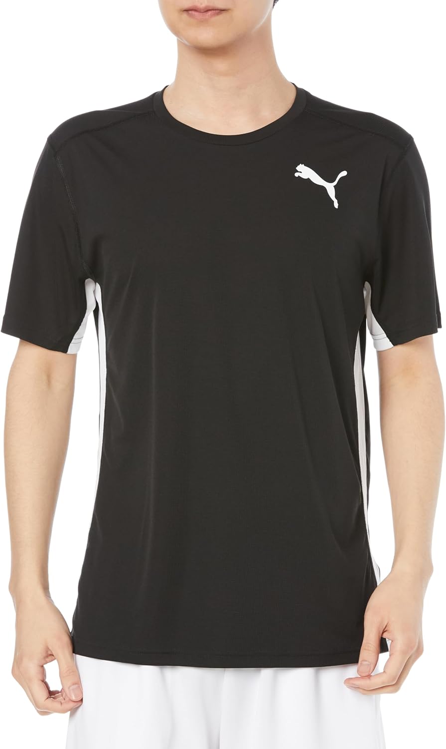 

Футболка PUMA Sporty Cross the Line Tee 2.0 527292 Мужская, белый/черный