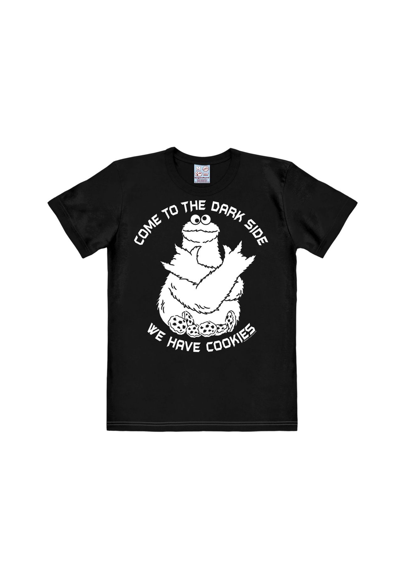 

Футболка Easyfit Cookie Monster - Come To The Dark Side LOGOSHIRT, черный