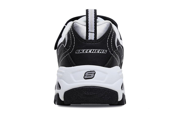 Кроссовки Skechers D'lites Low-Top Running Shoes K Black/White 664060L-BKW, черный — фото 4