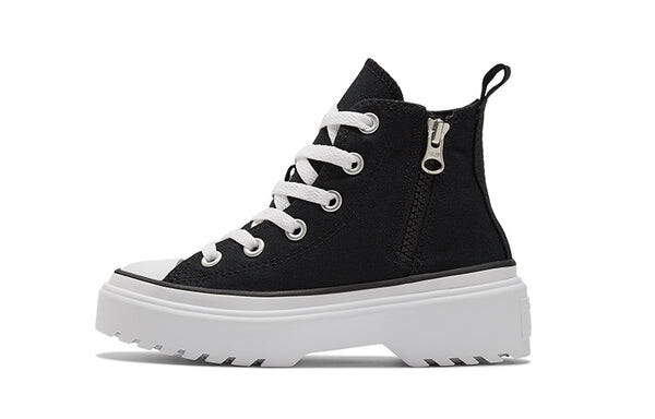 Кроссовки chuck taylor all star high top lugged casual shoes 'black white' Converse, черный — фото 2
