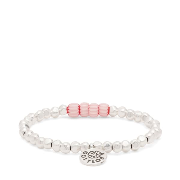 

Браслет издания 2 Gottlob, серебро, розовый & красный