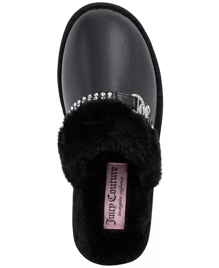 Женские тапочки Kuffington с закрытым носком Juicy Couture, черный — фото 3