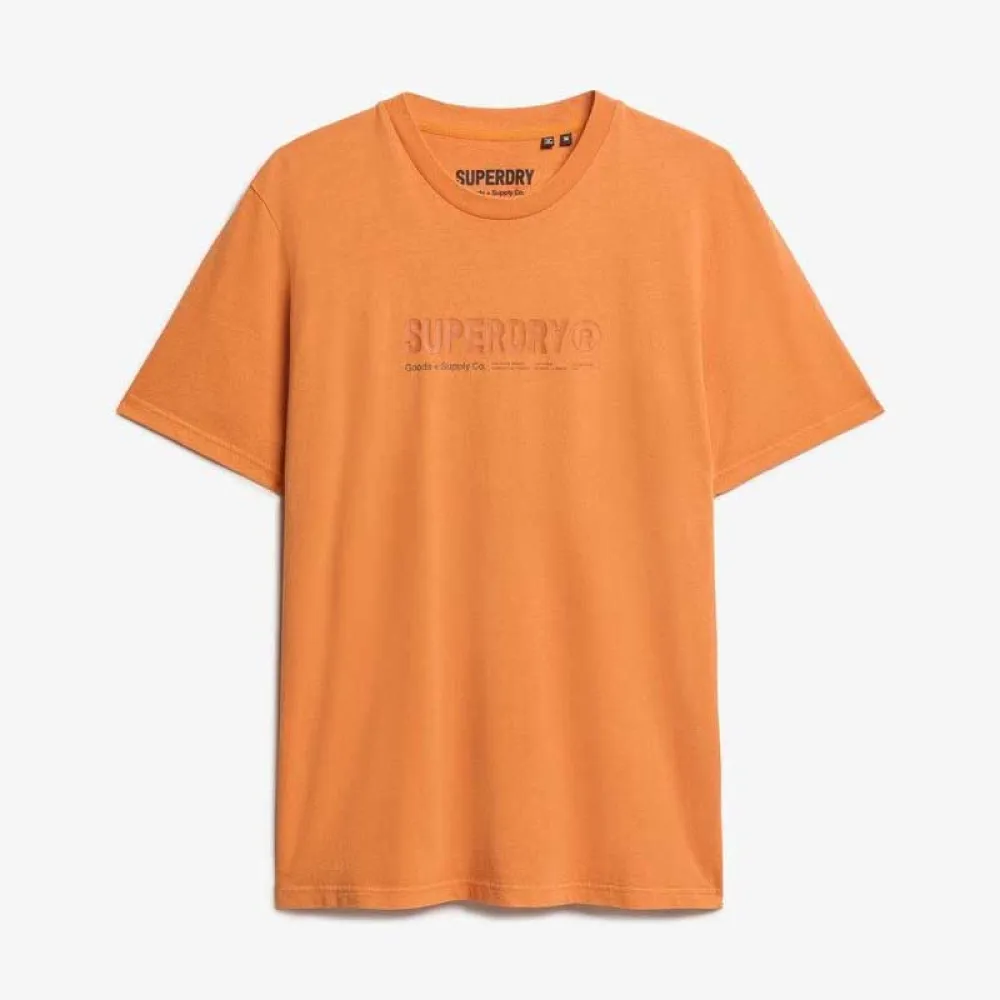 Футболка с коротким рукавом Superdry Utility Sport Graphic, оранжевый — фото 3