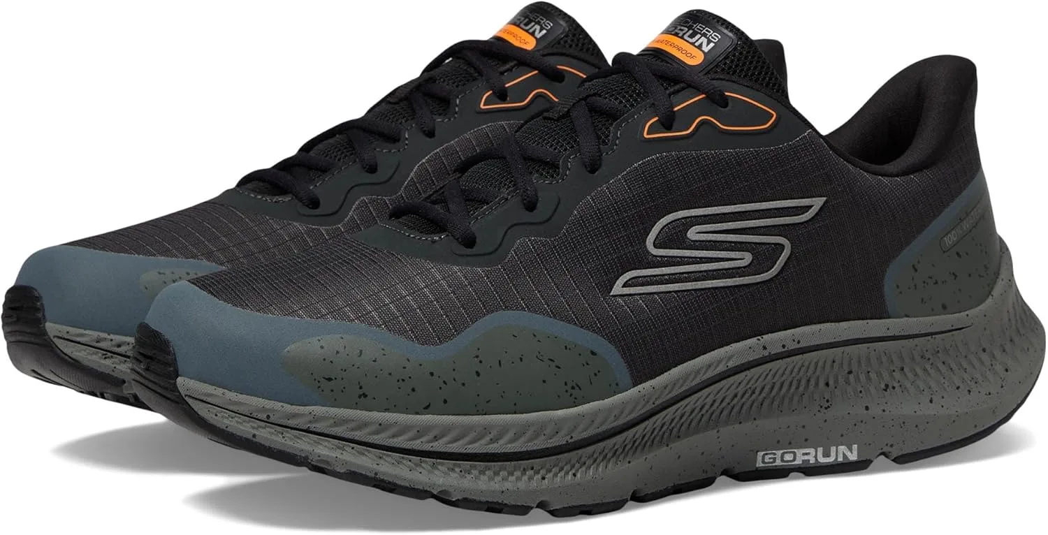 Мужские водонепроницаемые кроссовки Skechers Go Run Consistent 2.0-100%, угольный