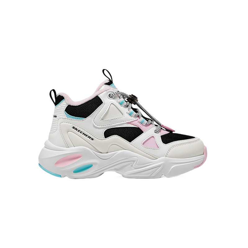 Детские высокие зимние ботинки SKECHERS GIRLS Skechers Kids, белый — фото 3