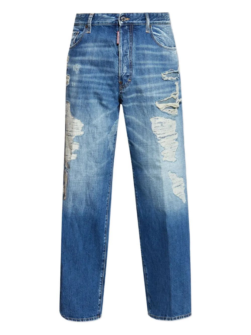 

Джинсы с эффектом поношенности DSQUARED2, синий