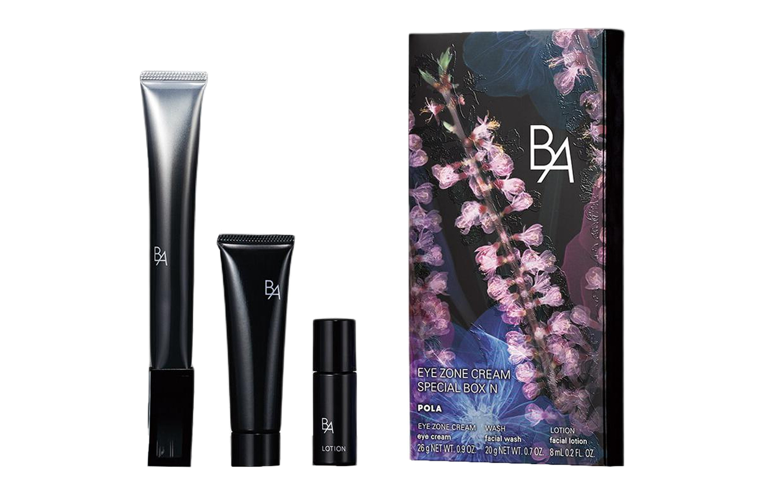 

POLA Набор пробников BA Eye Cream Cleanser Water Tightening Moisturizing 26g+20g+8ml