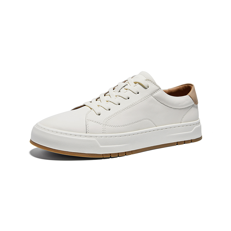 

Износостойкие низкие мужские кроссовки Hautton Jeans, White Apricot