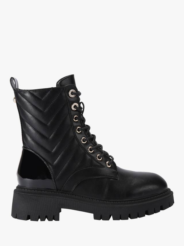 Ботильоны Ace Quilted на шнуровке Carvela, Black