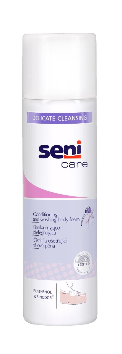 

Seni Care, пенка для умывания и ухода за телом, без воды, 500 мл Tzmo
