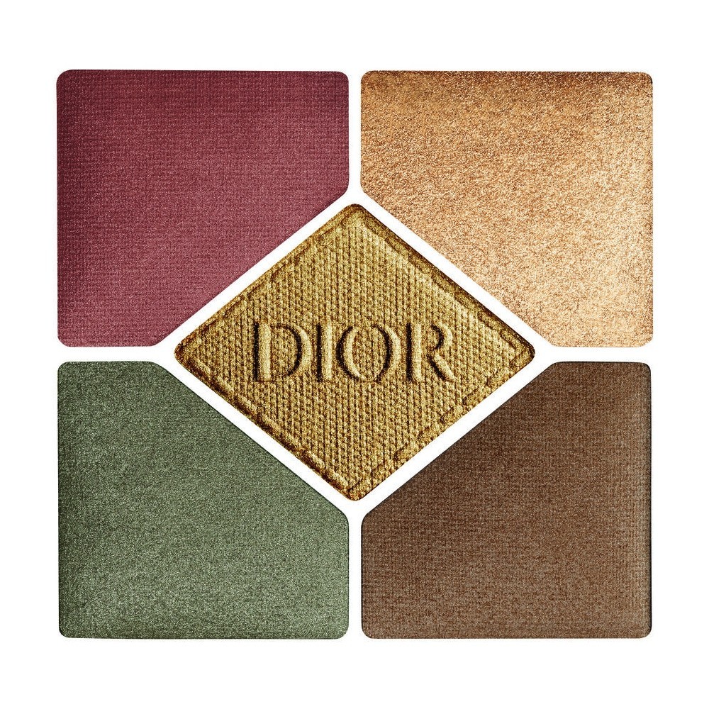 Тени для глаз, палетка Show 5 couleurs couture Dior, nr. 343 khaki, 7 гр — фото 3