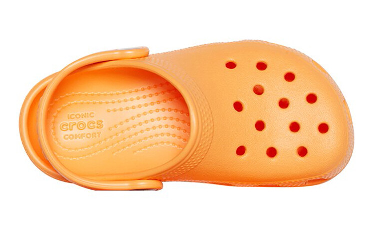 Классические детские сандалии Clog Kids Melon Orange Crocs — фото 4