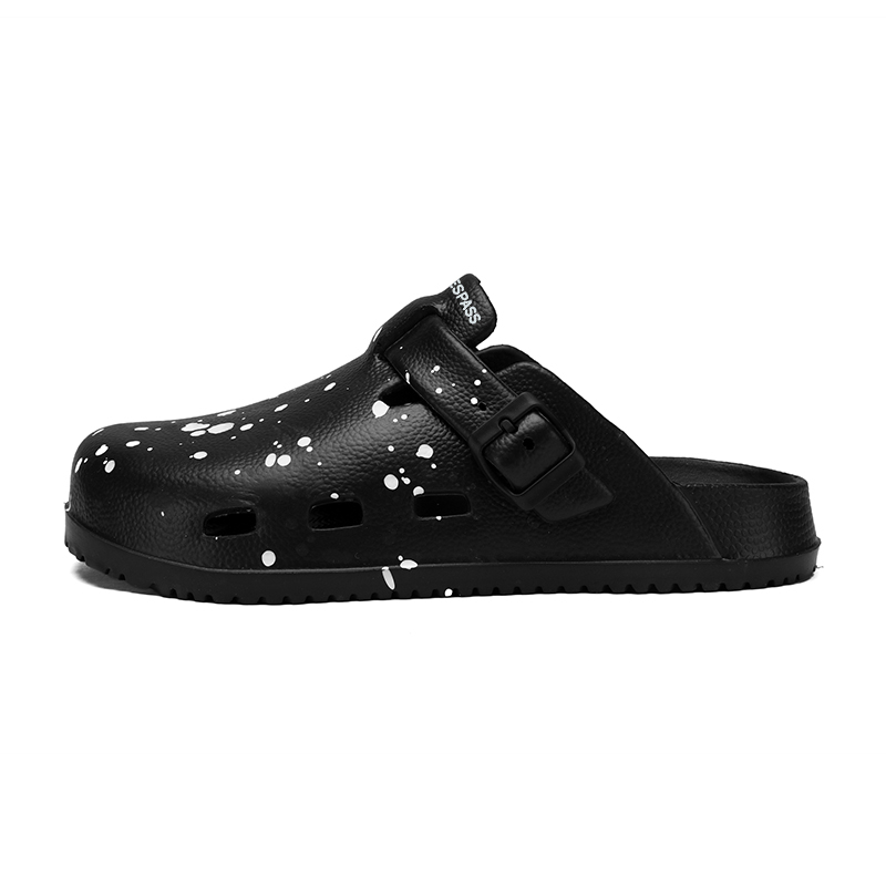 

TRESPASS EVA бесшумные, устойчивые к запахам и истиранию закрытые тапочки унисекс черные, цвет Black