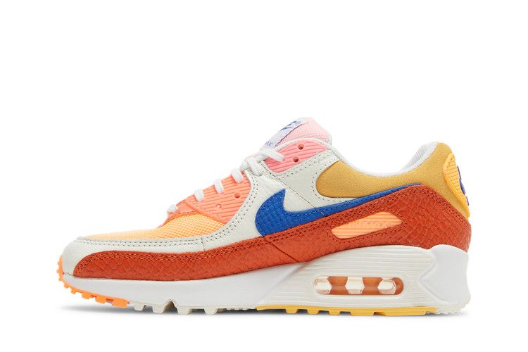 Кроссовки Nike Wmns Air Max 90 'Campfire Orange', оранжевый — фото 4
