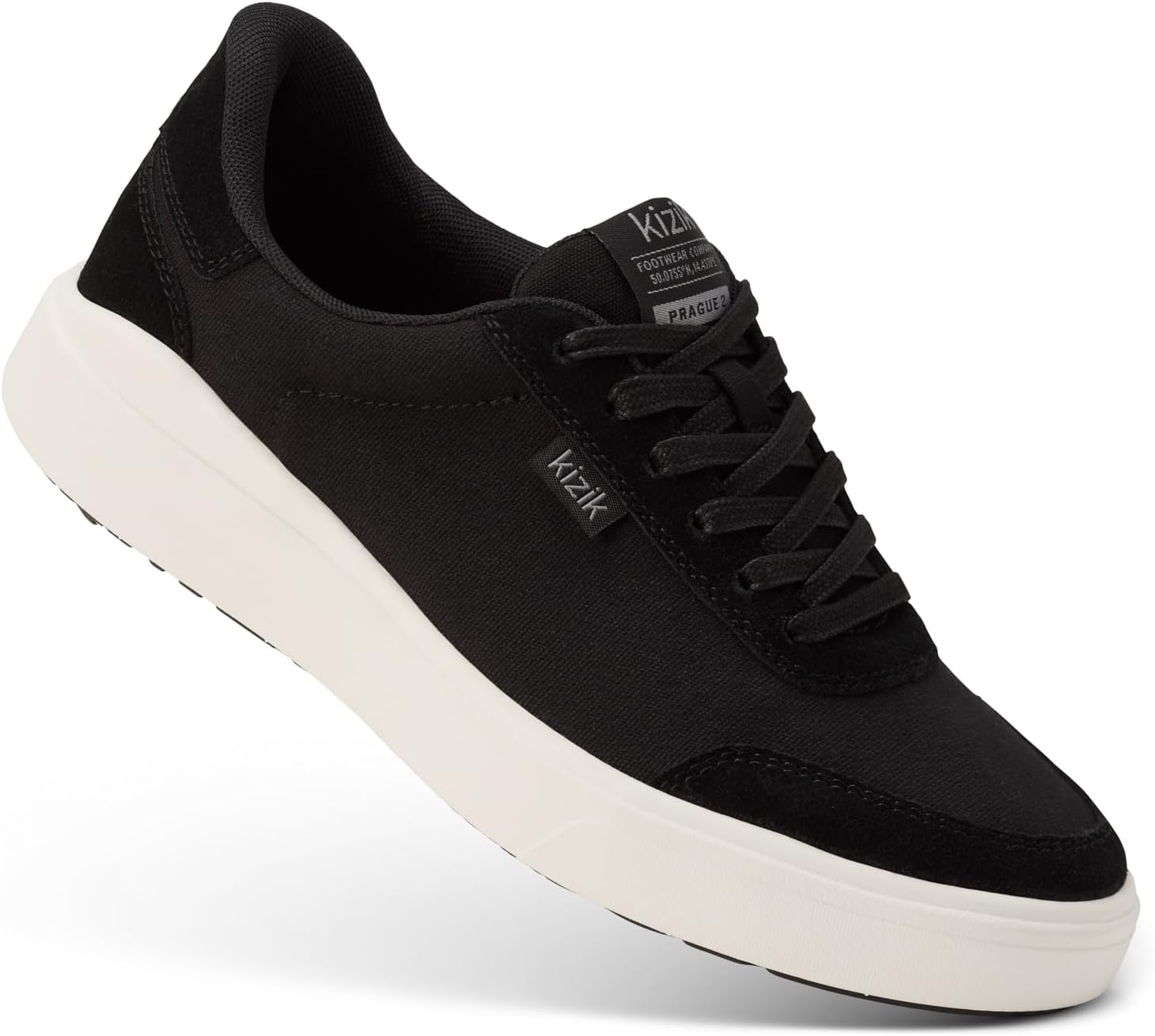 

Кроссовки Kizik Unisex-Adult Wprague2 Regular, черный