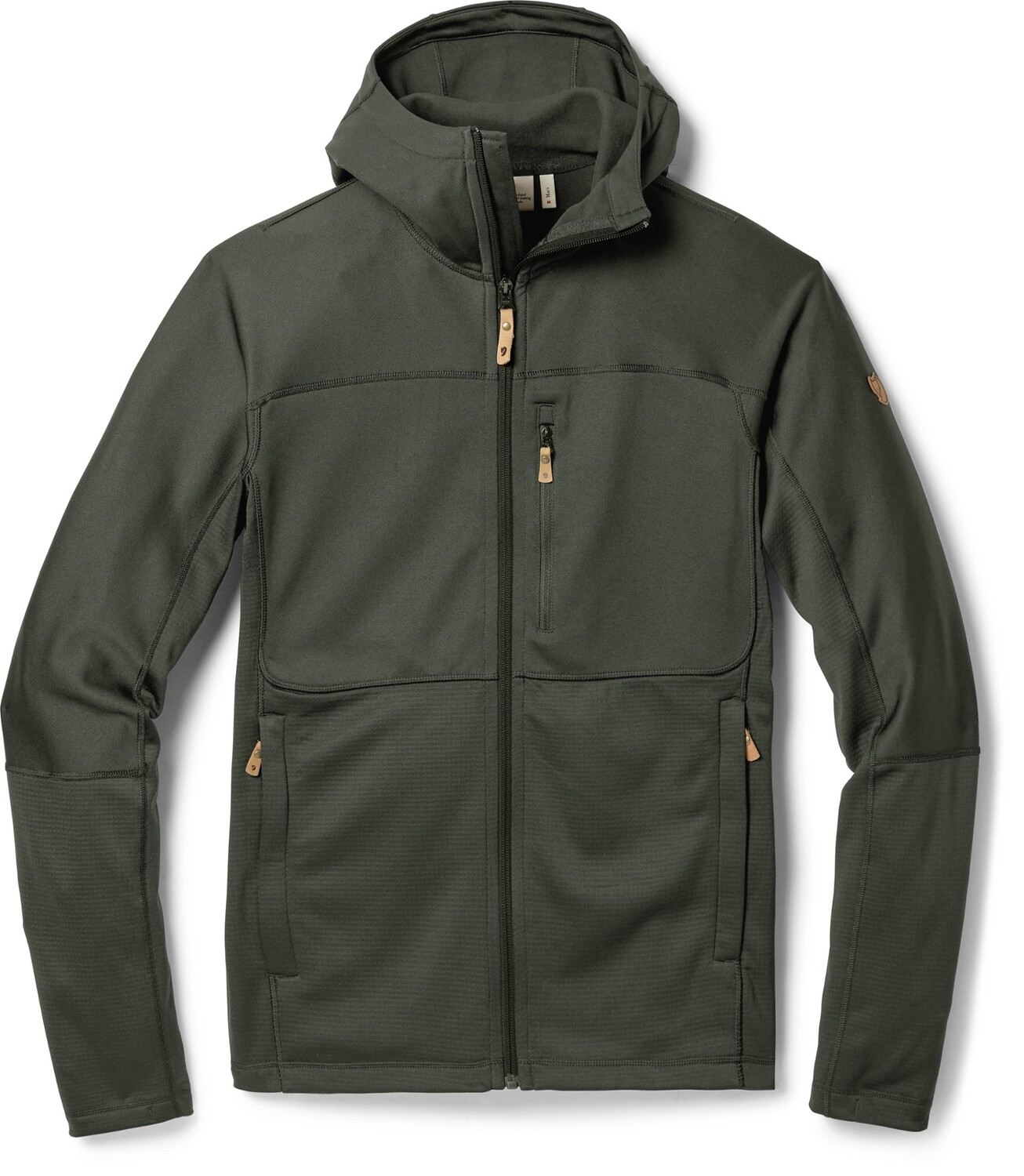 

Флисовая куртка Abisko Trail - Мужская Fjallraven, зеленый