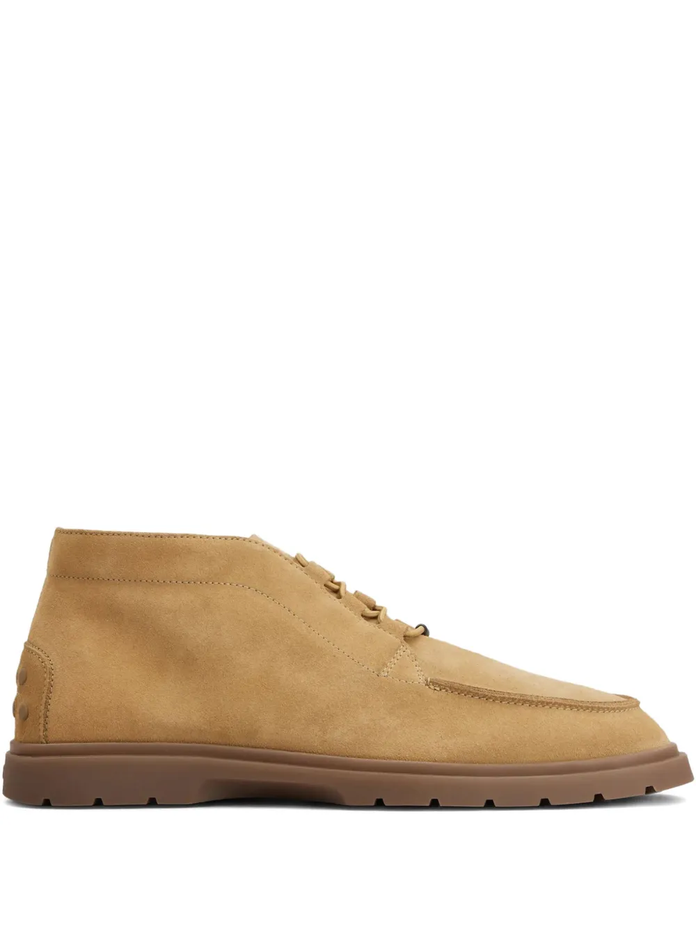 

Ботинки Suede elastic-lace desert boots TOD'S, нейтральный, Коричневый, Ботинки Suede elastic-lace desert boots TOD'S, нейтральный
