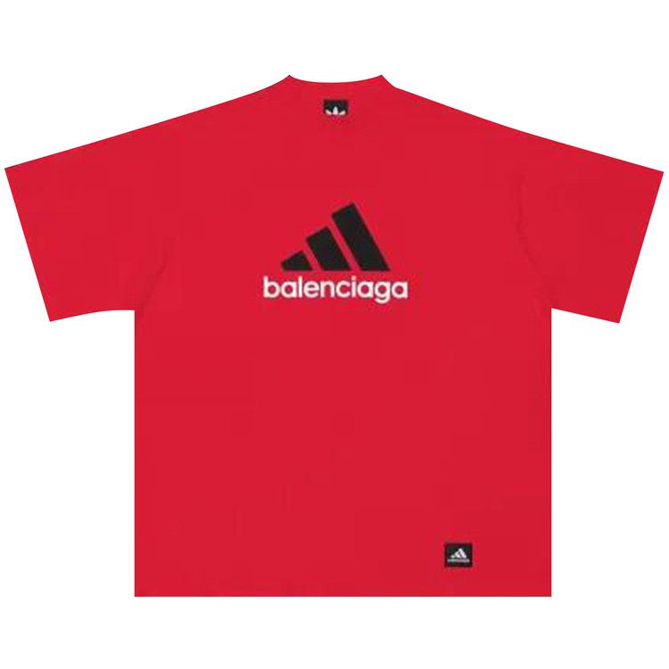 

Футболка Balenciaga x adidas Oversized T-Shirt, Red