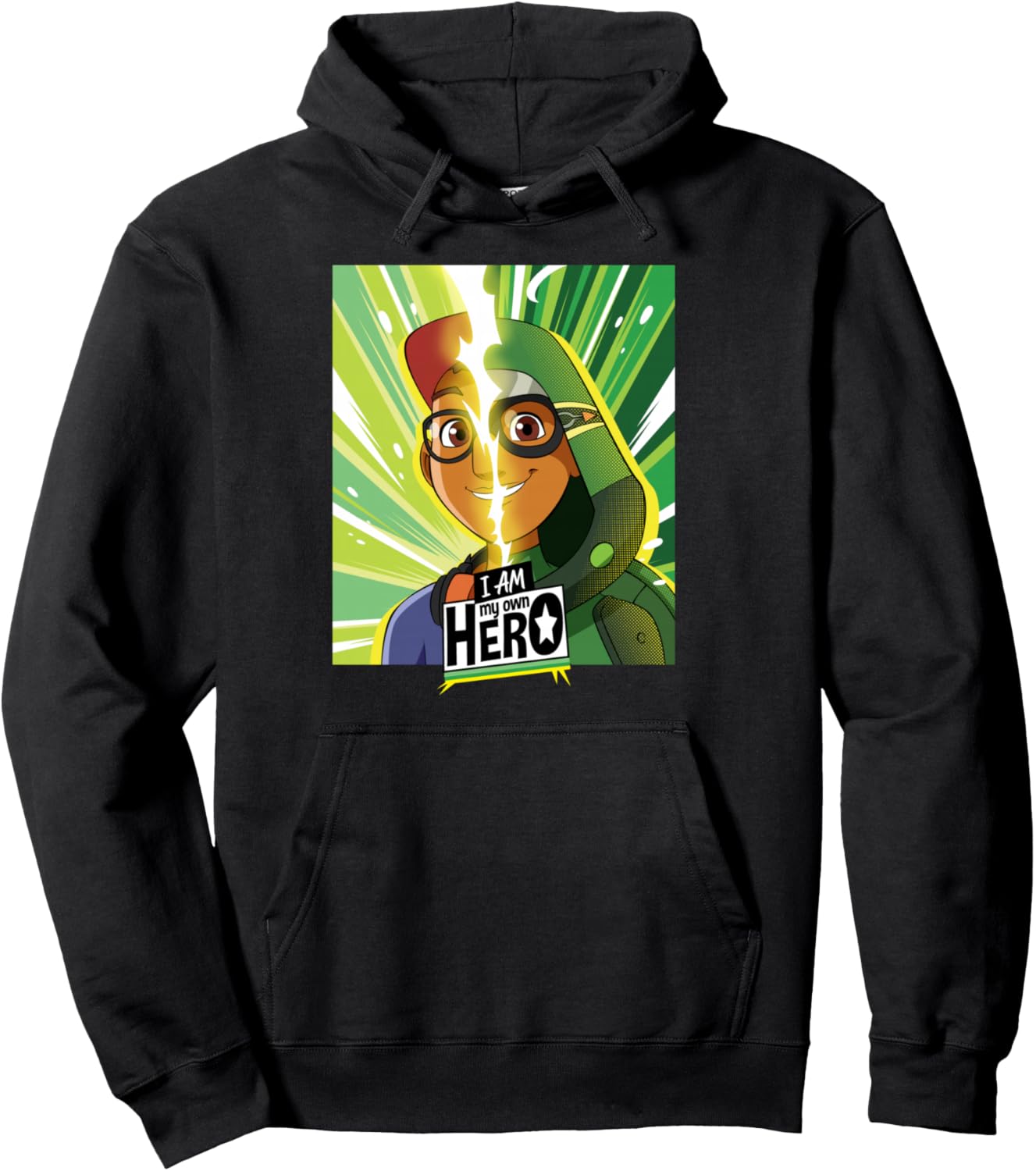 

Чудесная коллекция Панцирь Мой собственный герой Худи Miraculous, черный