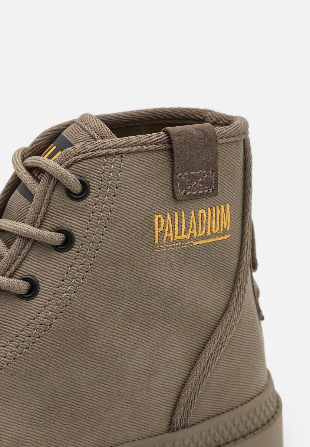 Ботильоны на шнуровке PAMPA HI UNISEX Palladium, оливковый — фото 4