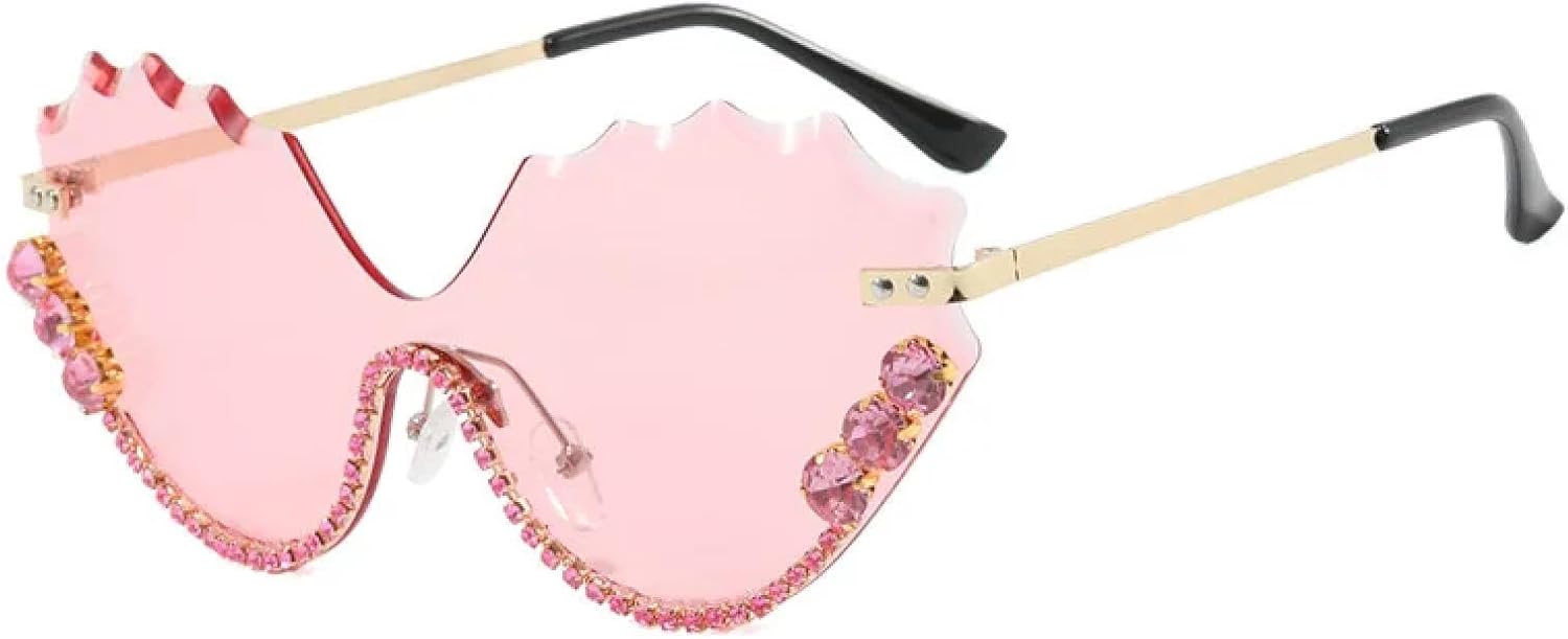 

Солнцезащитные очки с защитой от УФ-излучения UV400 | Без оправы с гладкими краями | Для женщин и мужчин | Линзы конфетных цветов | Для занятий спортом на открытом воздухе и вождения DSVIGF, 4690-c7