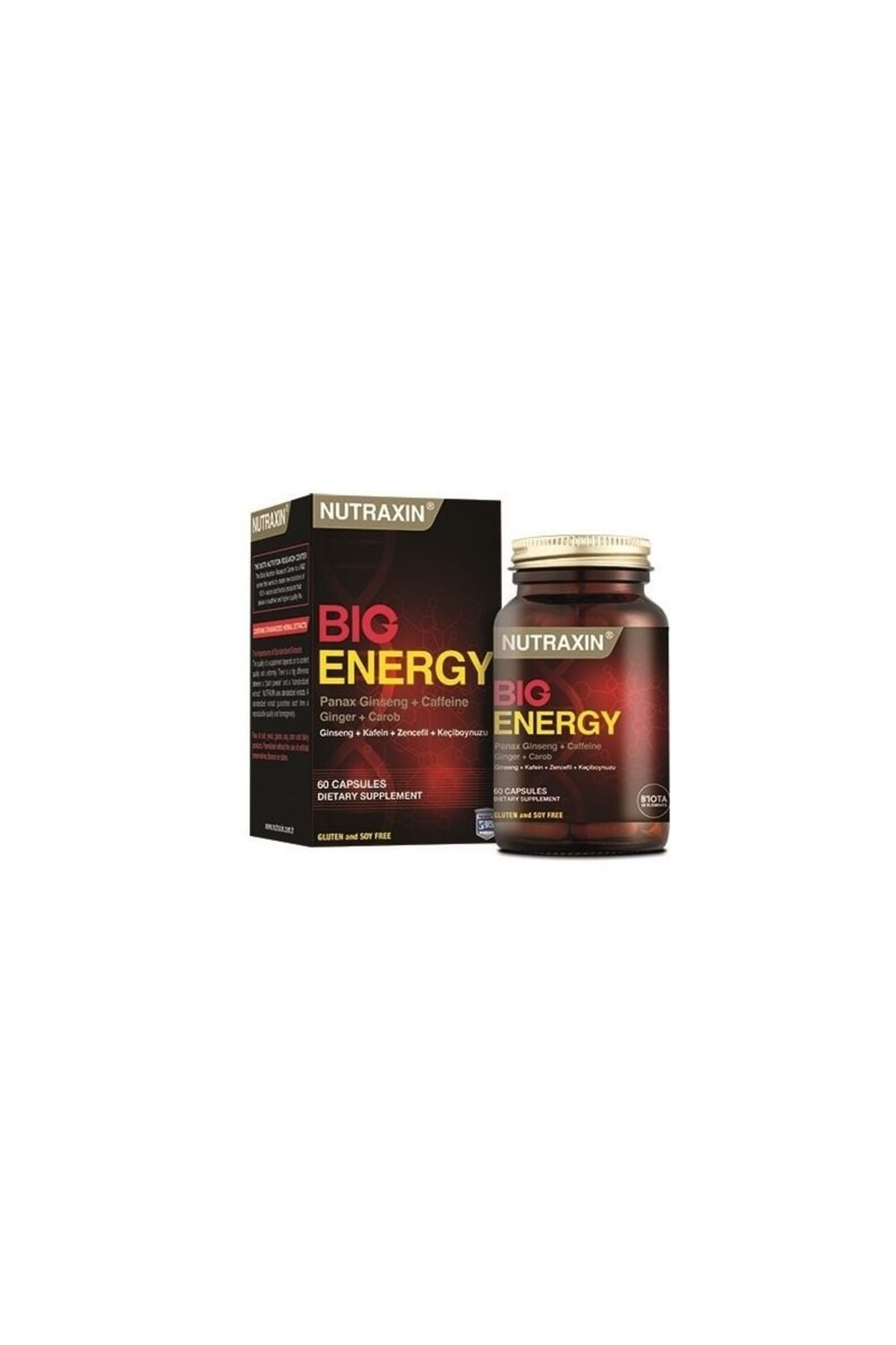 

Nutraxin Большая энергия 60 капсул