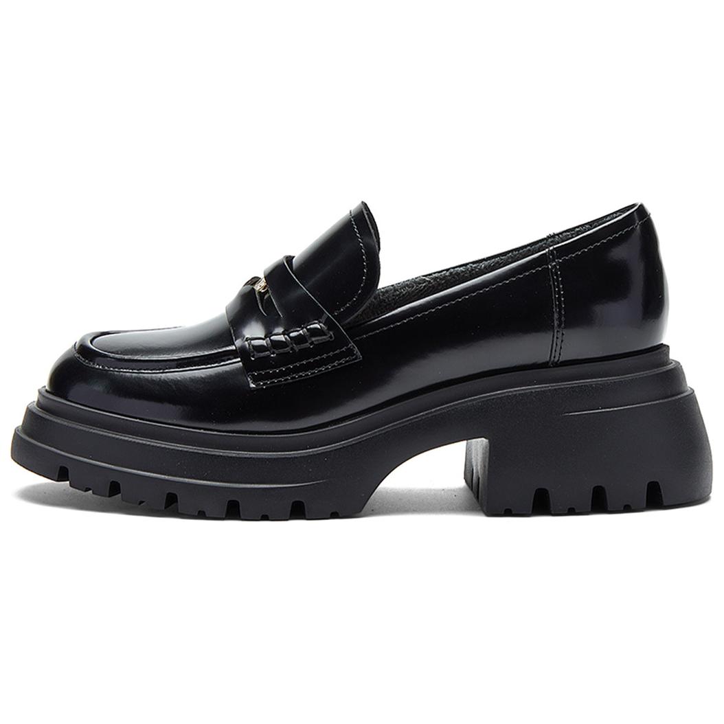 NINE WEST Лоферы женские 6,5 см, черные