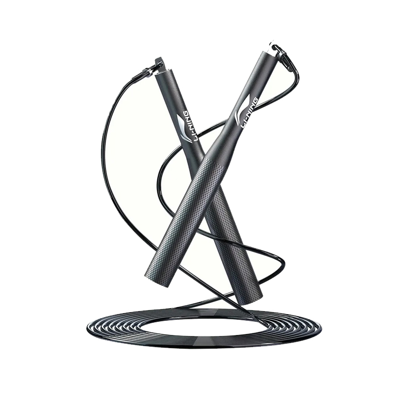 

Скакалка PVC+Steel Wire, алюминиевый контроллер, для фитнеса, длина троса около 3 м 2,9 м LINING, Black[Professional Racing/Slip-Resistant Controller/Cord Length 3M Adjustable]