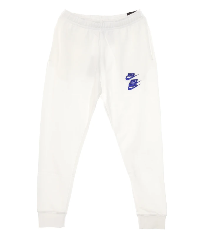 

Спортивные брюки из французской махровой ткани с манжетами Nike, белый