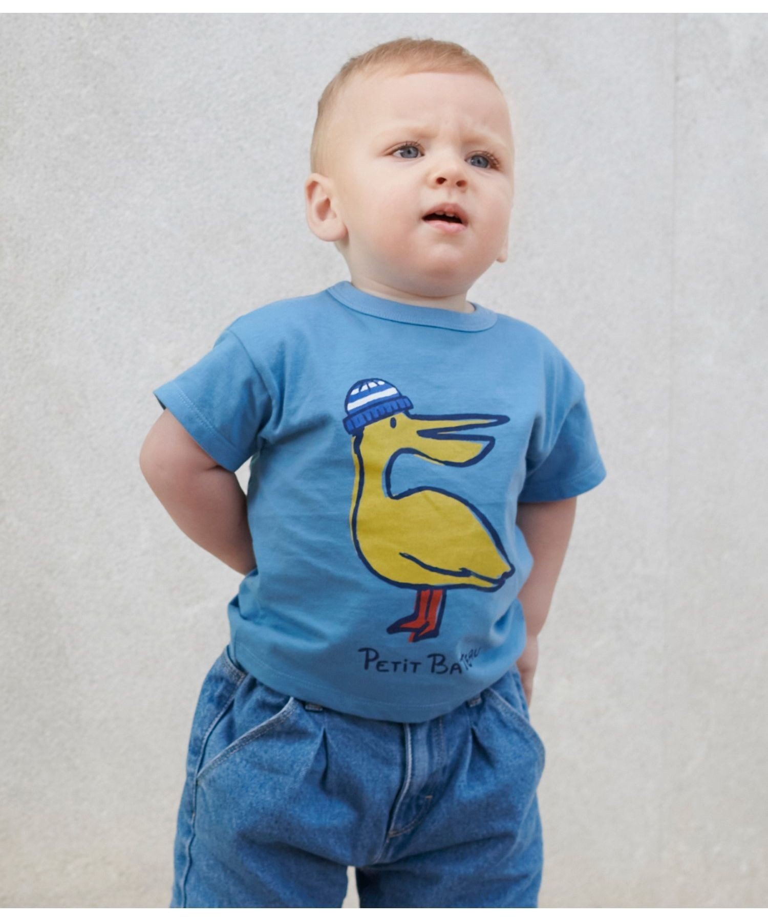 Футболка с коротким рукавом PETIT BATEAU, Blue