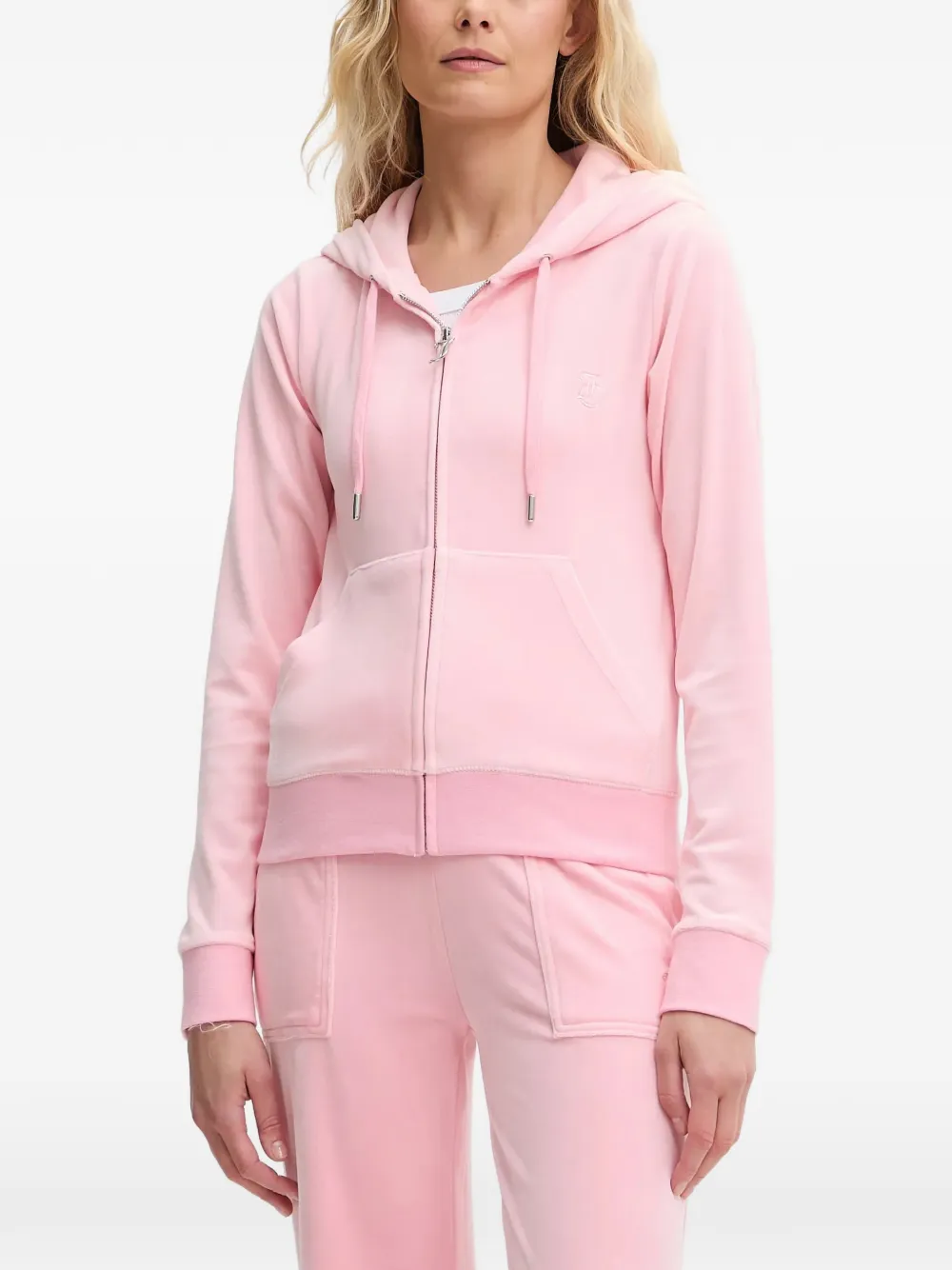 

Худи на молнии Juicy Couture, розовый